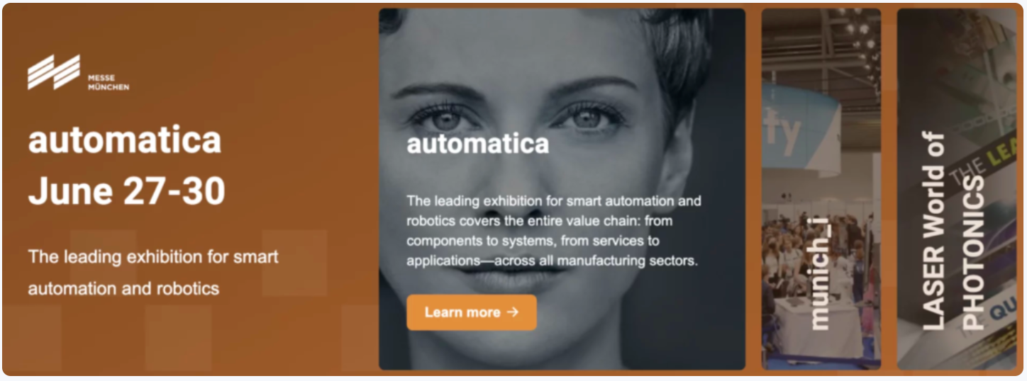 5 reasons why visiting Automatica 2023 is a must!