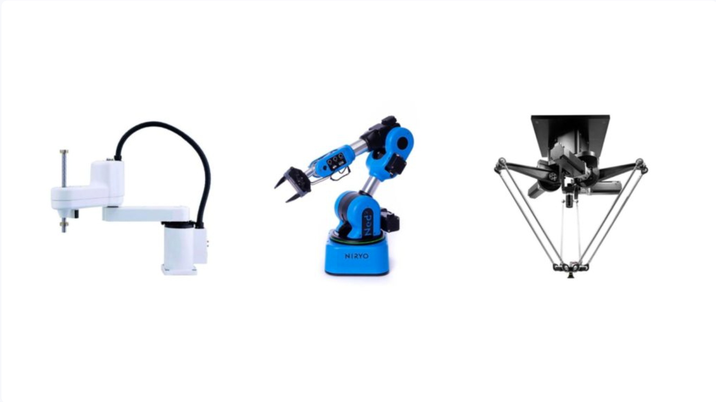 Delta, Scara, 6-axis robots: which is better for education?
