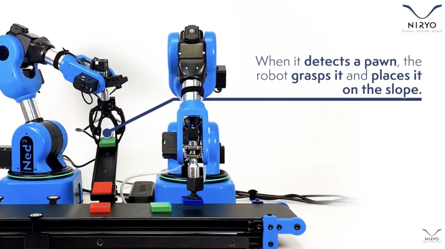 Create a Multi-Robot Production Line with collaborative robots