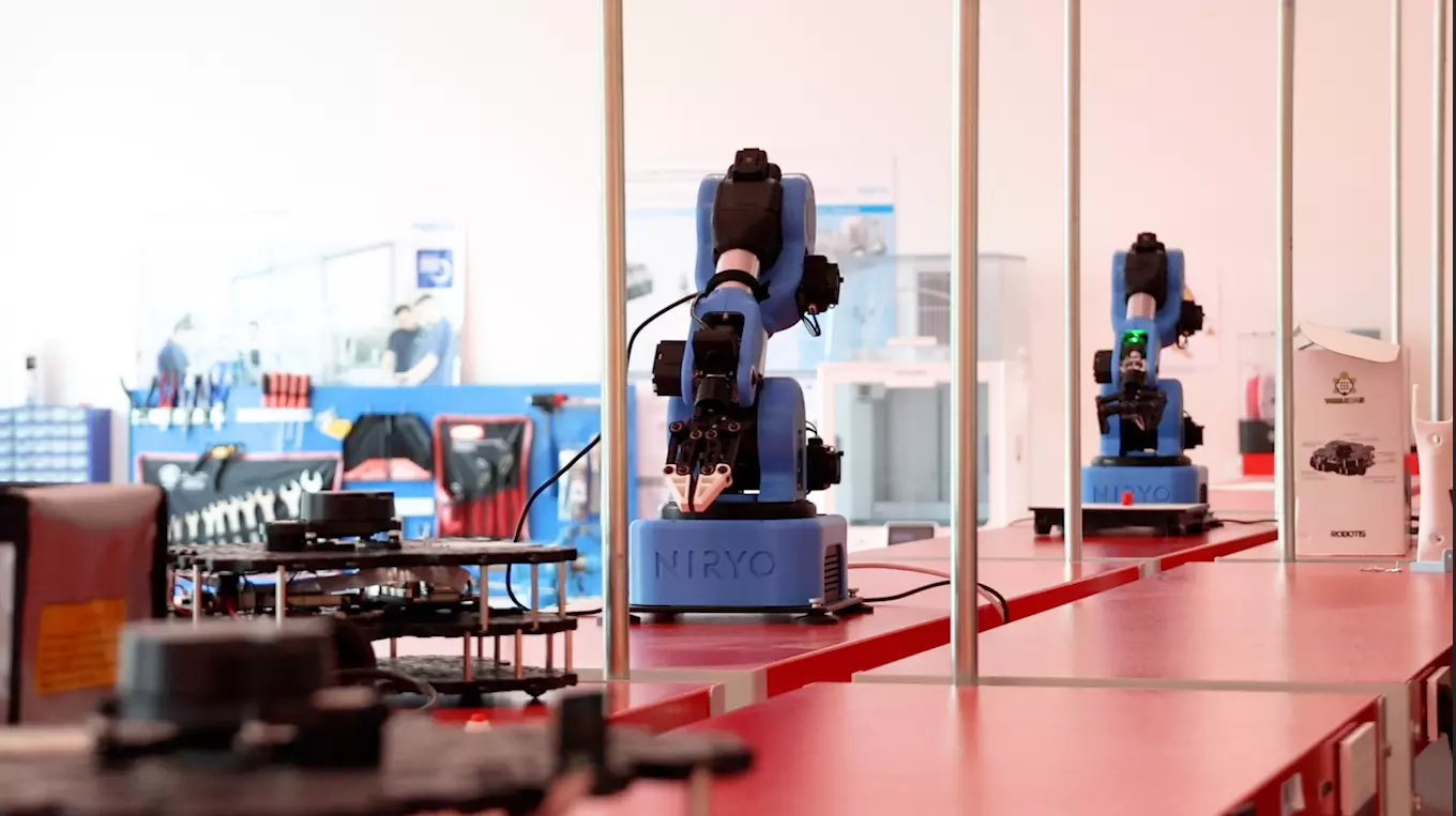 Give the robot instructions and link it with AI algorithms