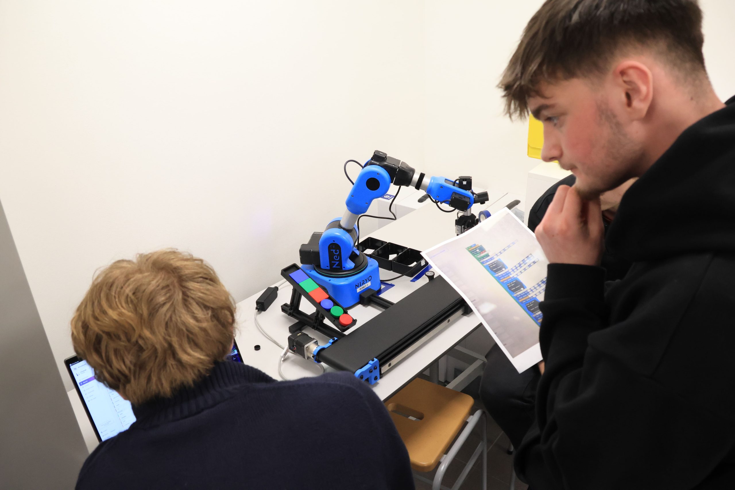 robotic student