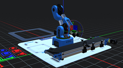 NiryoStudio Simulation
